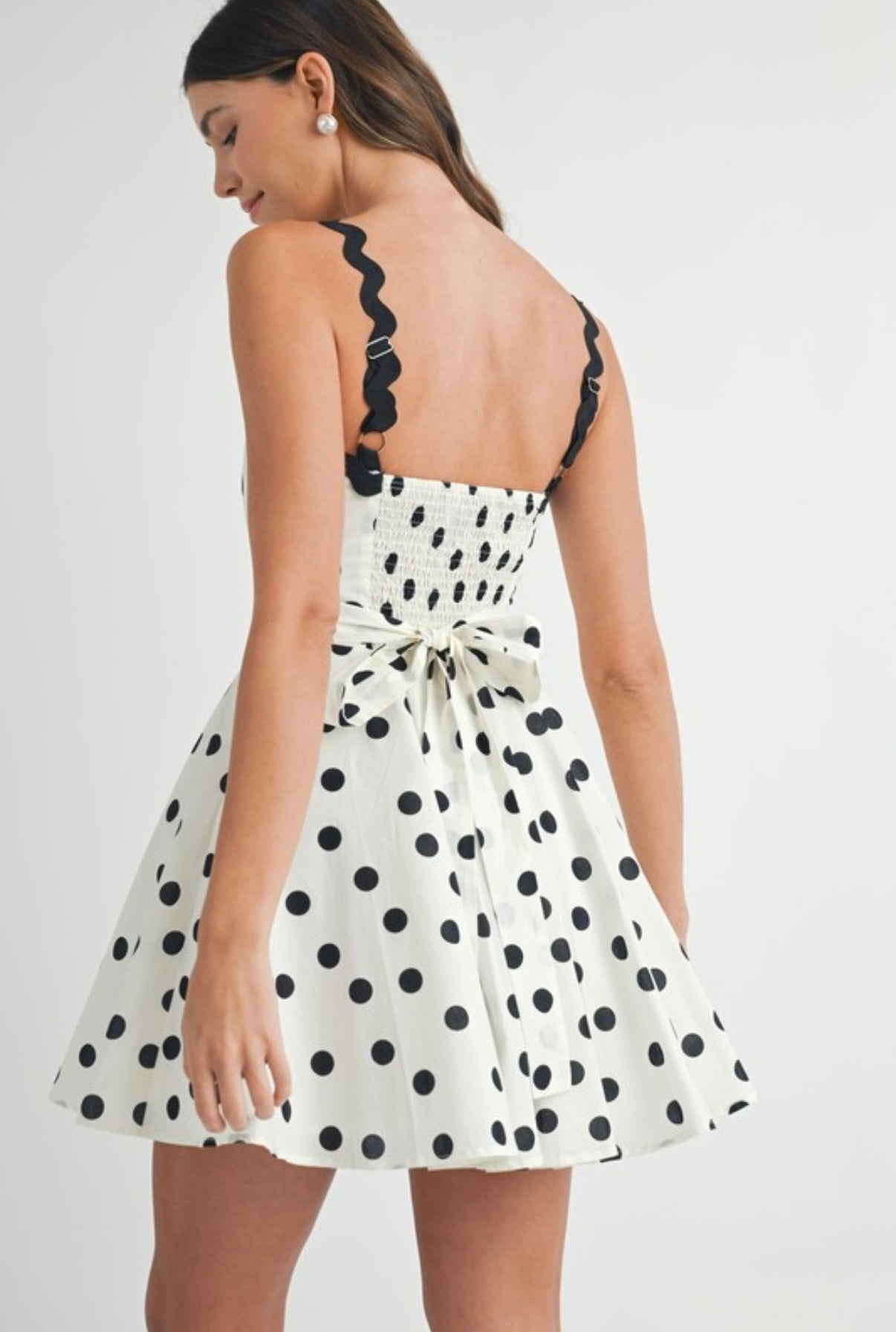 Polka Dot Mini Dress