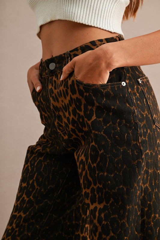 Leopard Jeans
