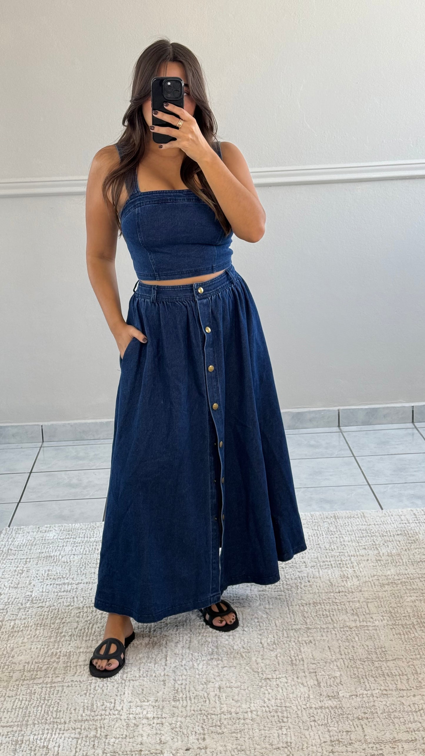 Midi Skirt & Top Set