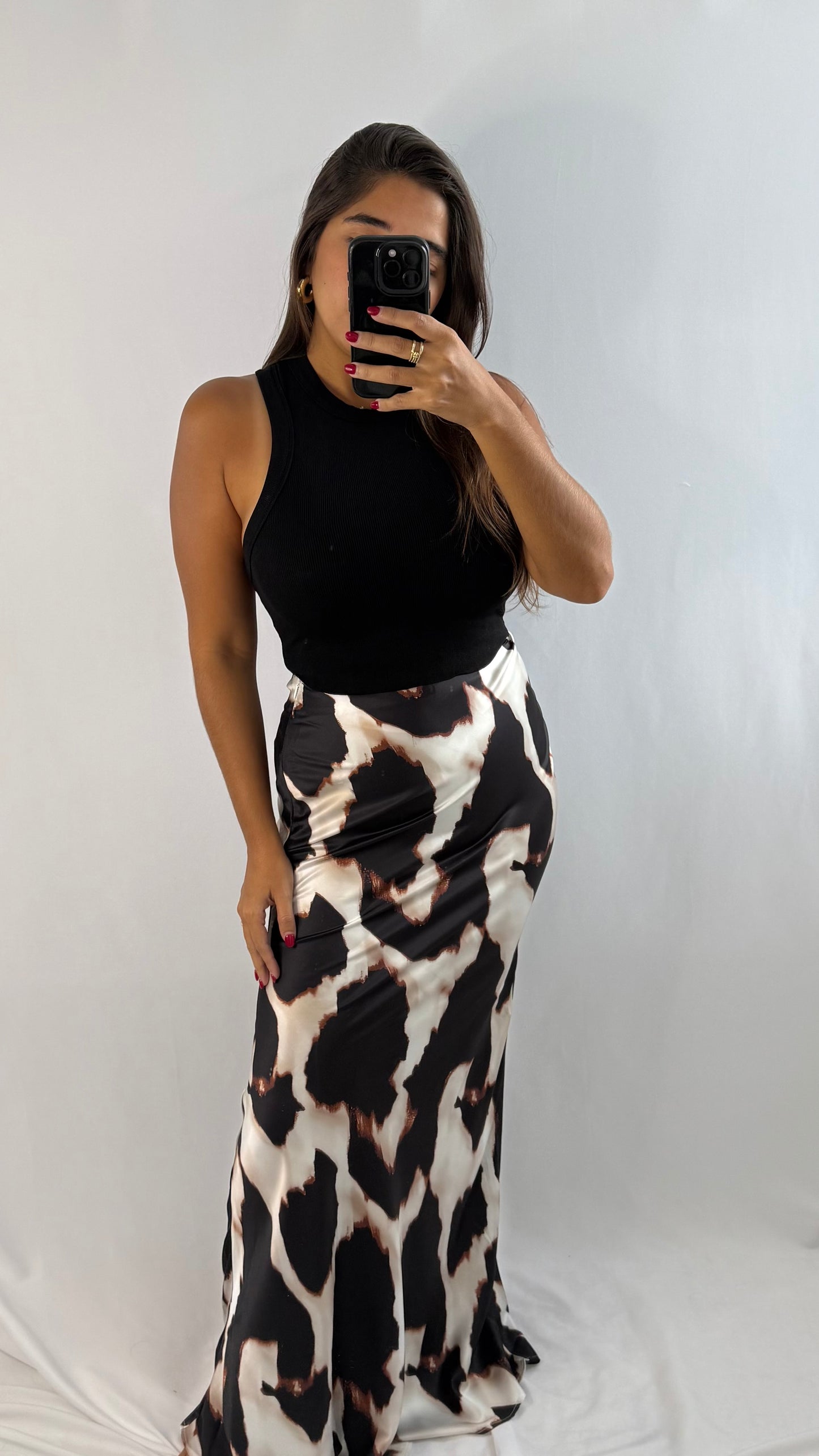 Multi Maxi Skirt