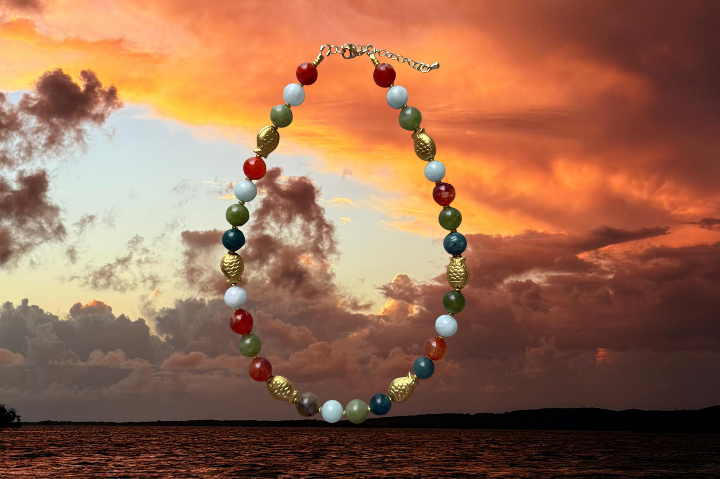 Sunset Catch Necklace