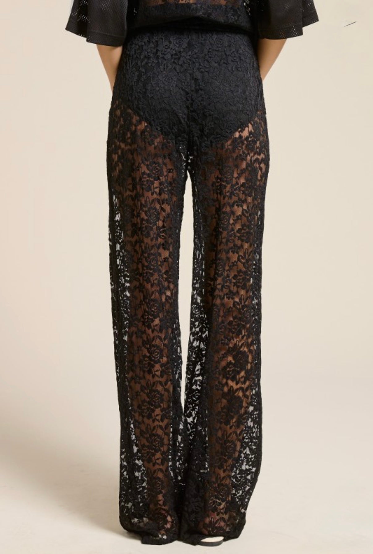 Bold Lace Pants