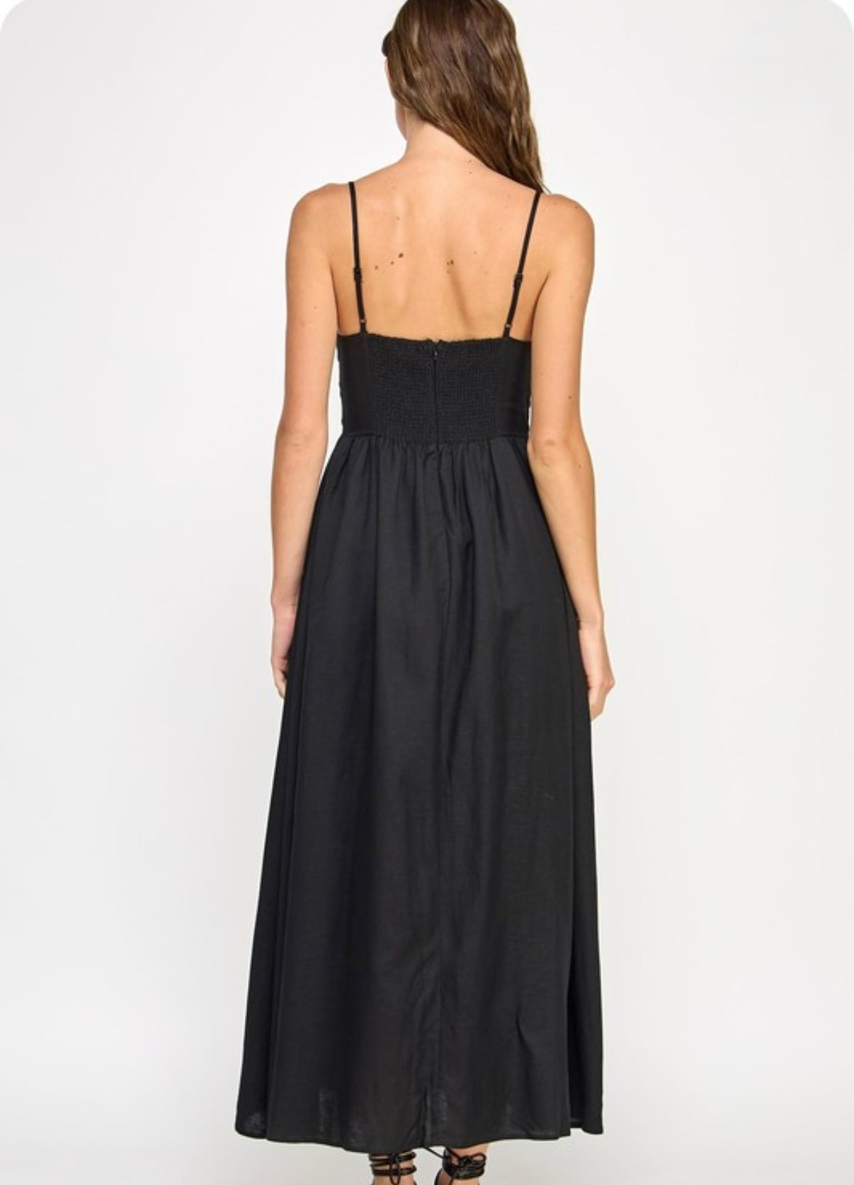 Sophia Black & White Maxi