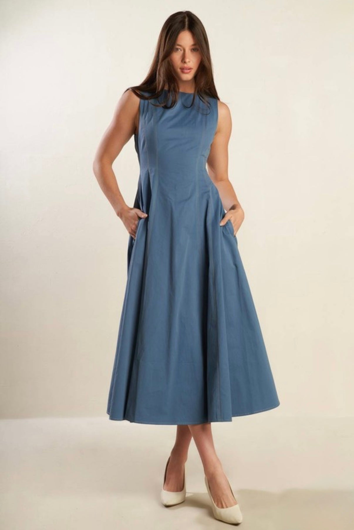 Elegant Blue Dress