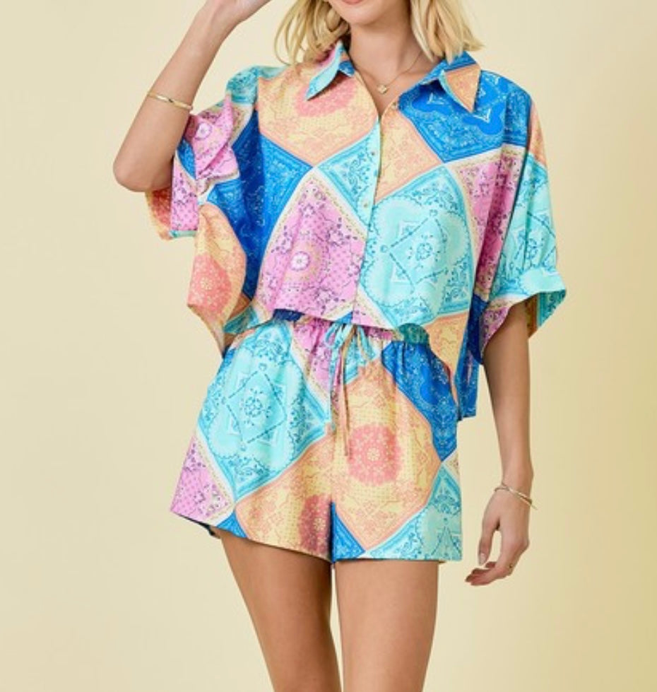 Bandana Print Set