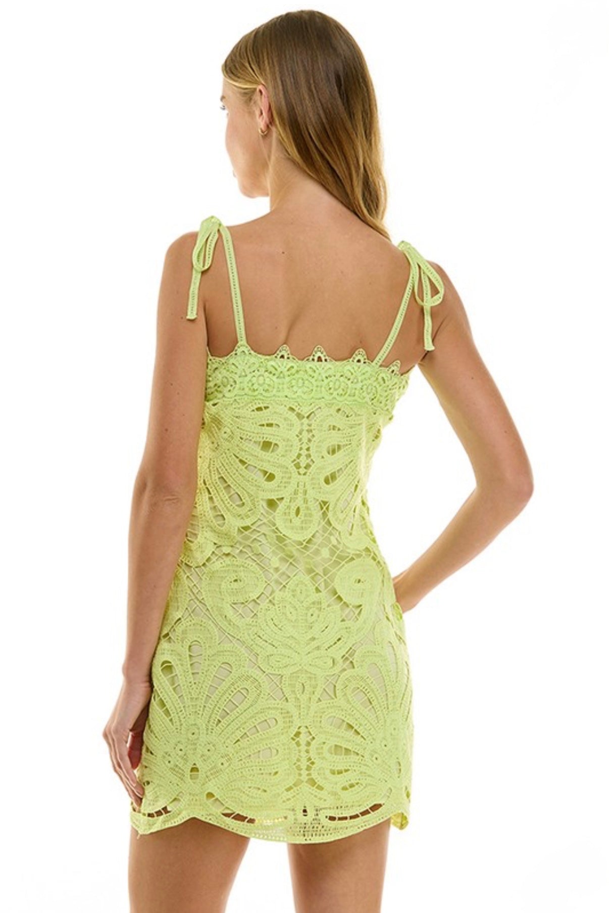 Crochet Mini Dress