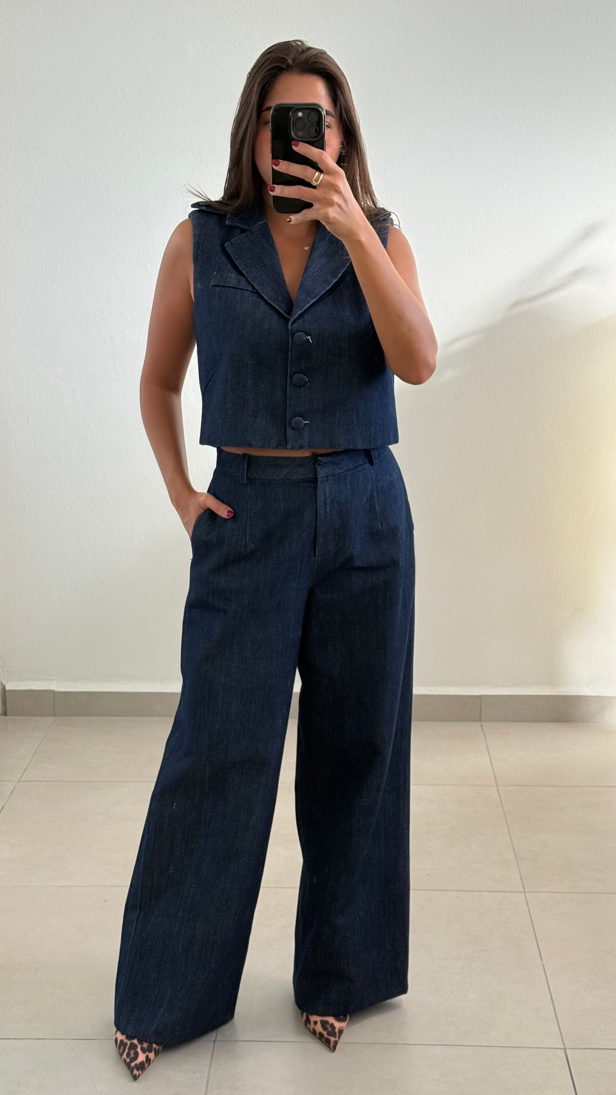 Blue Denim Set