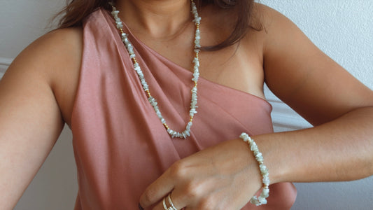 Green Jewelry Set