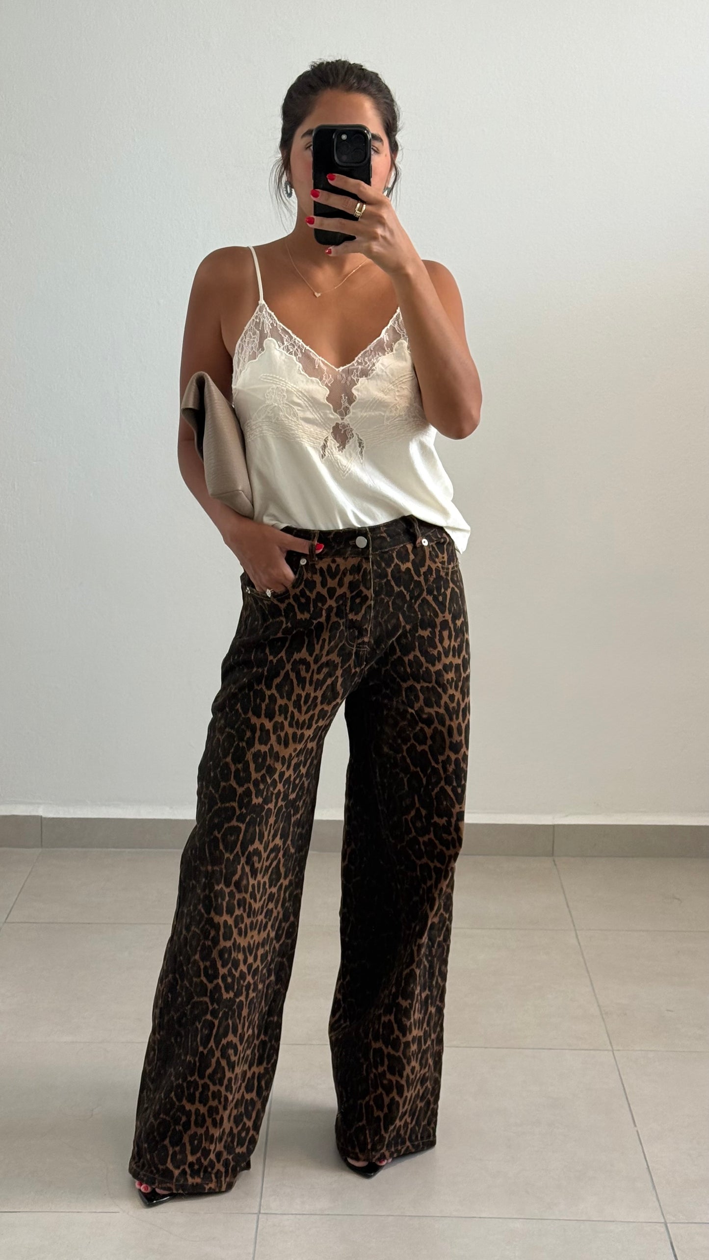 Leopard Jeans