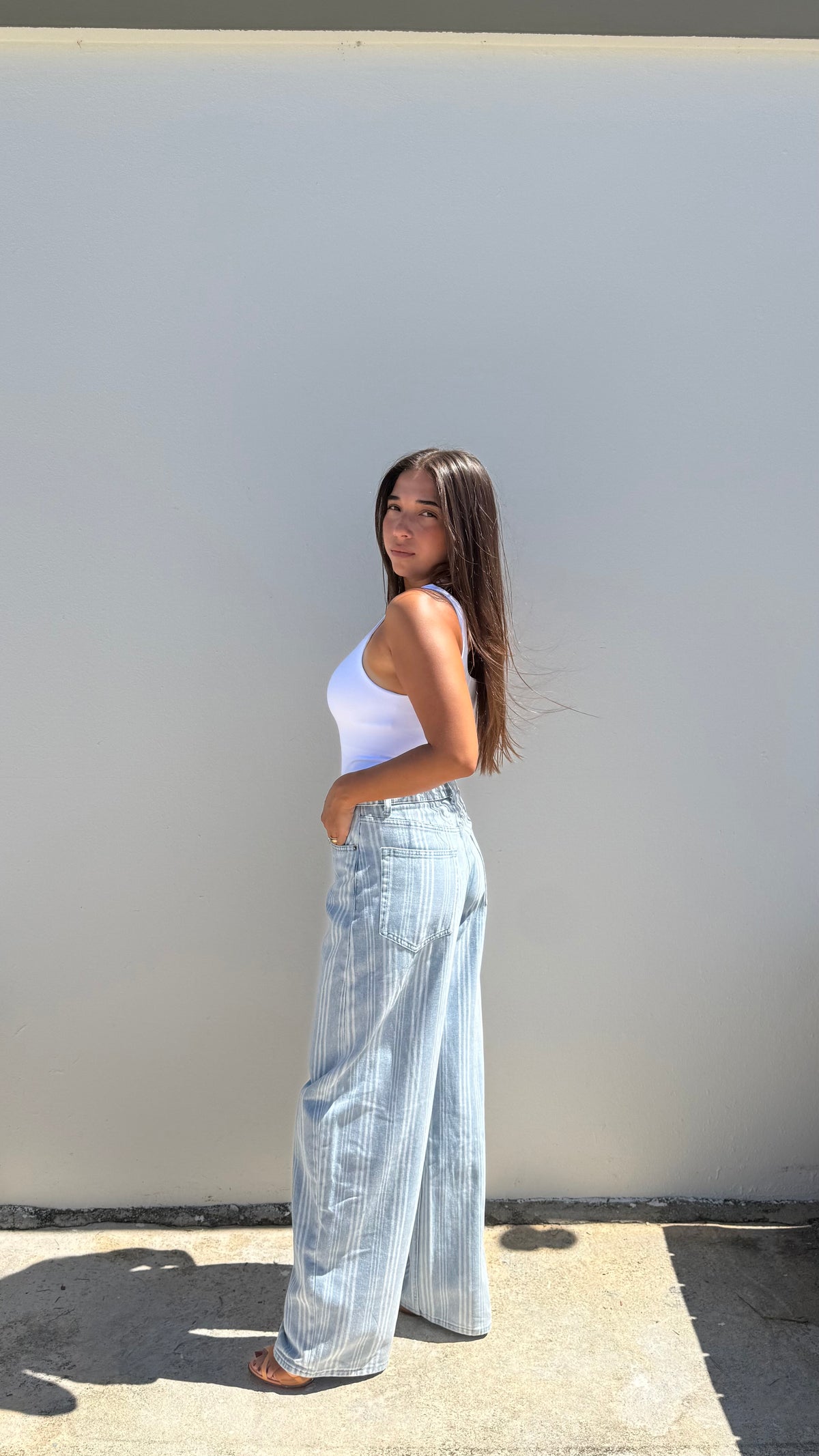 Marina Stripe Jean