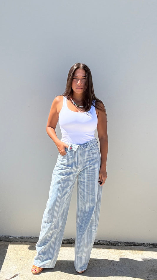 Marina Stripe Jean