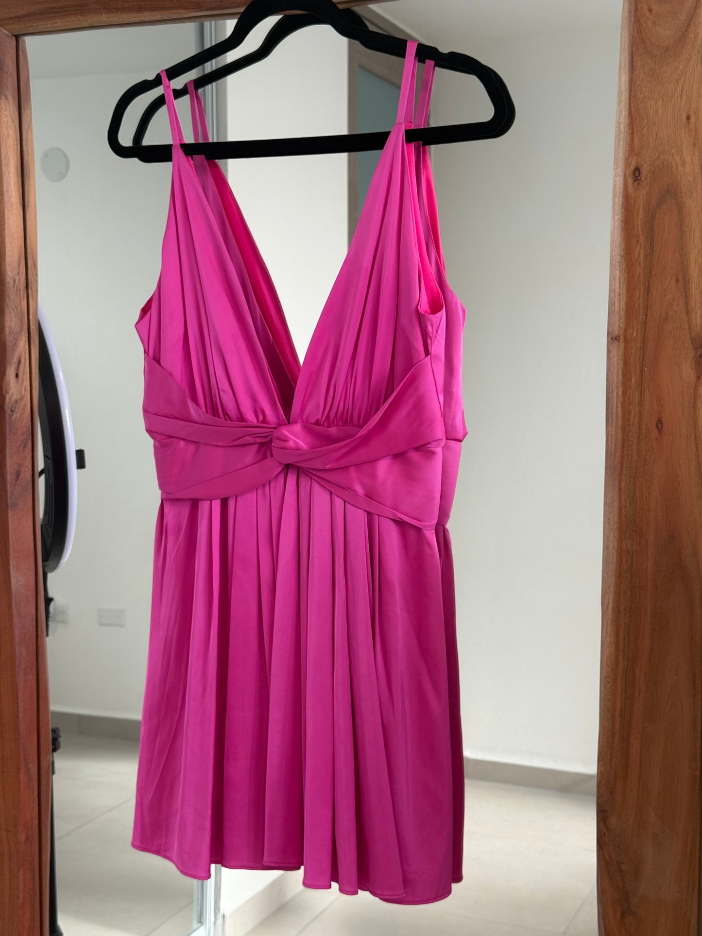Party in Pink Dress