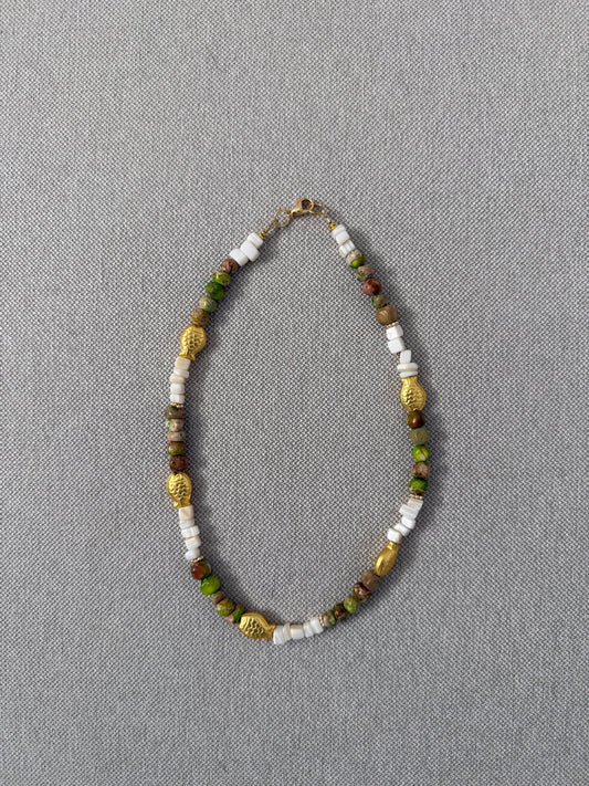 Olive Reef Necklace