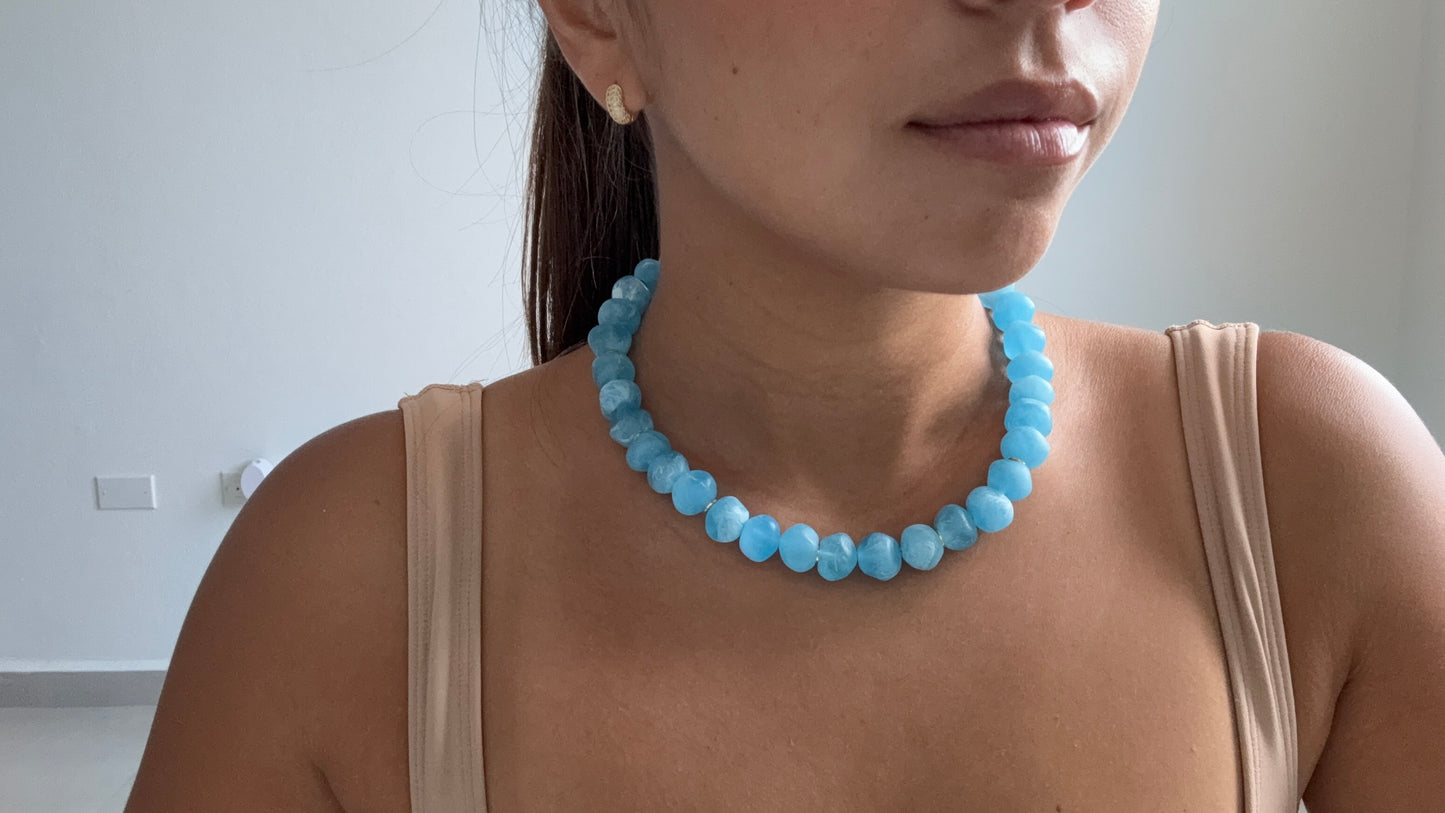 Blue Caribe Necklace