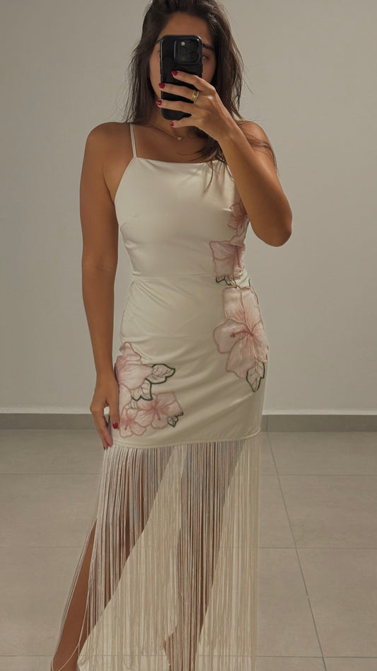 Florencia Fringe Dress