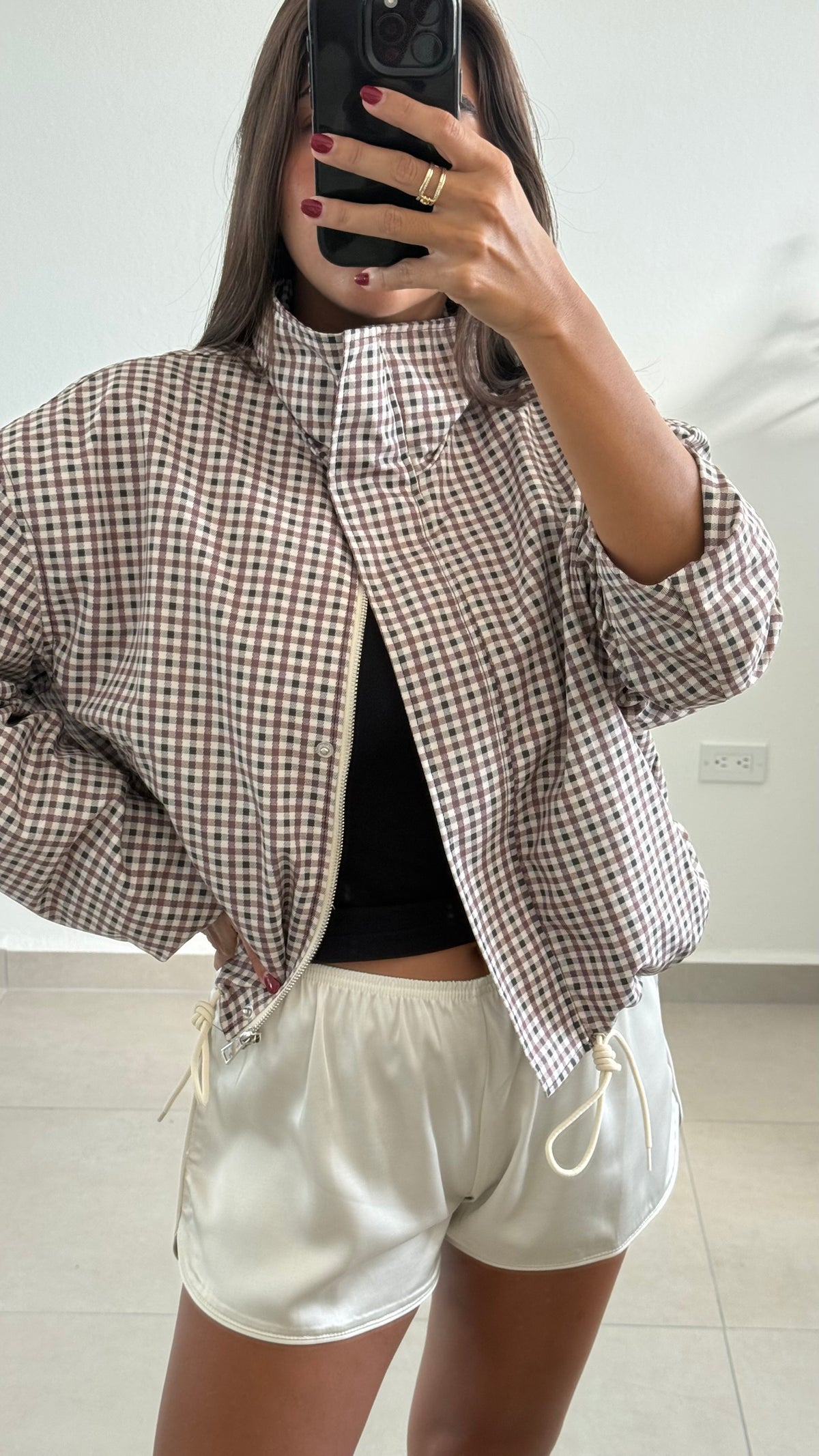 Hazel Plated Jacket