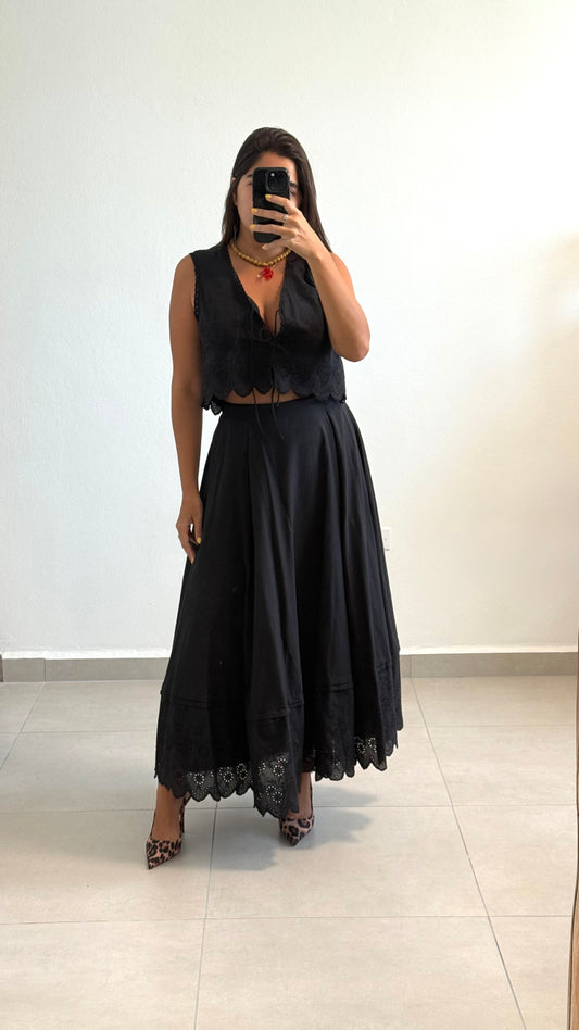 Eyelet Black Set