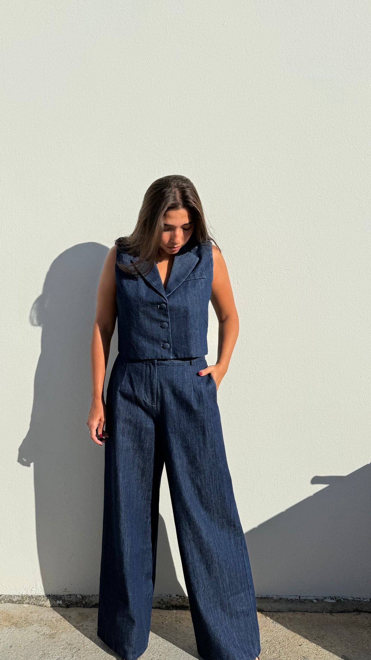 Blue Denim Set