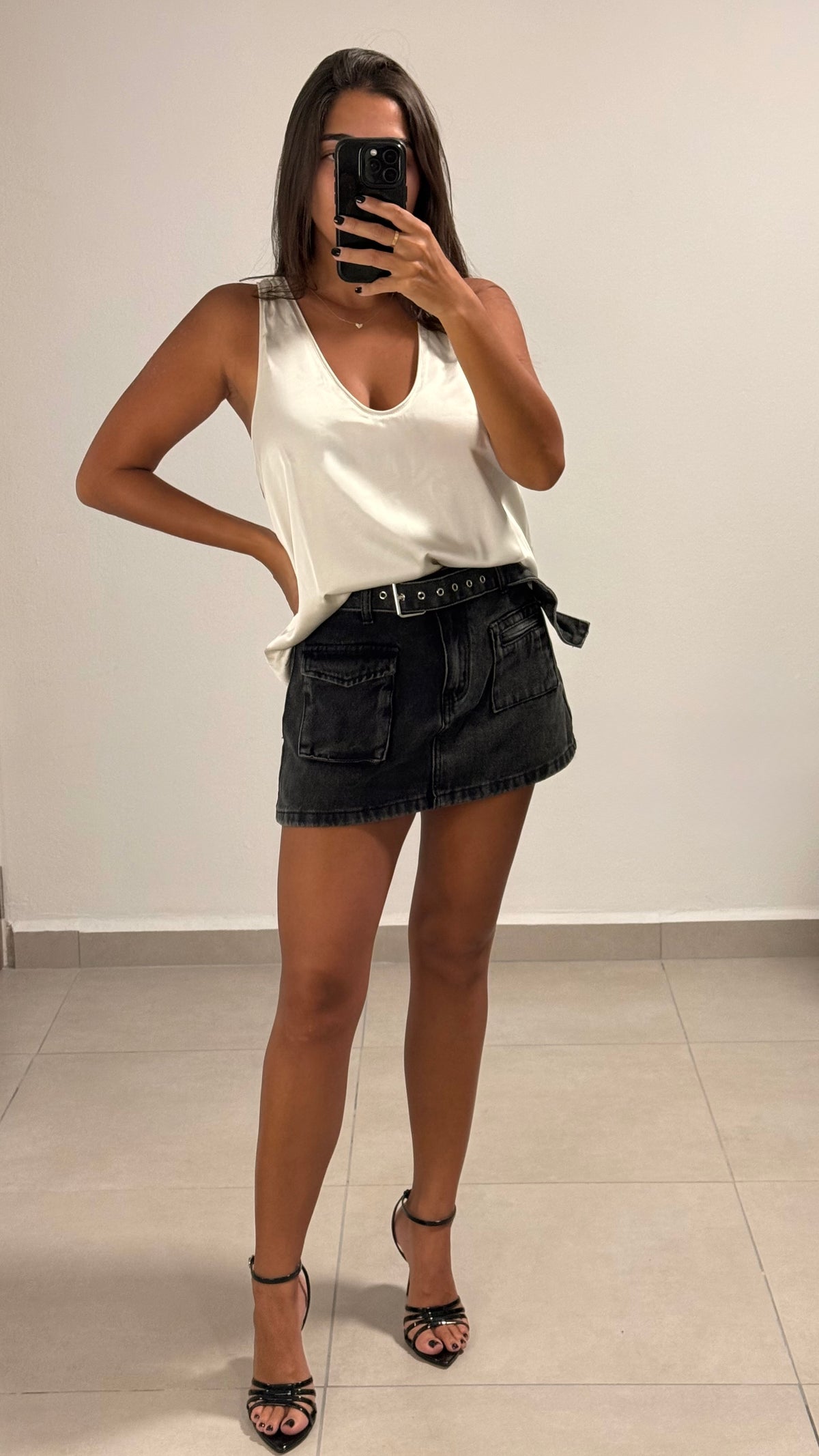 Downtown Mini Skirt