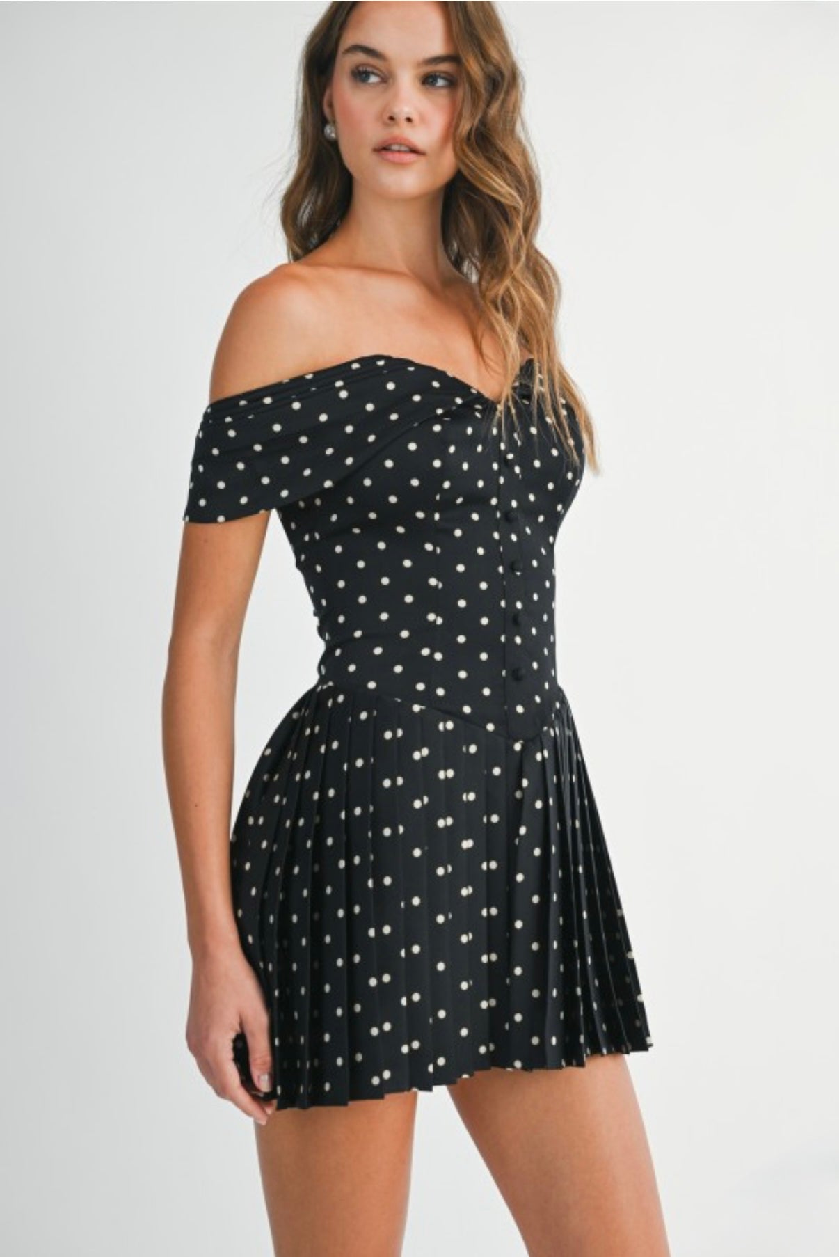 Polka dot Mini Dress