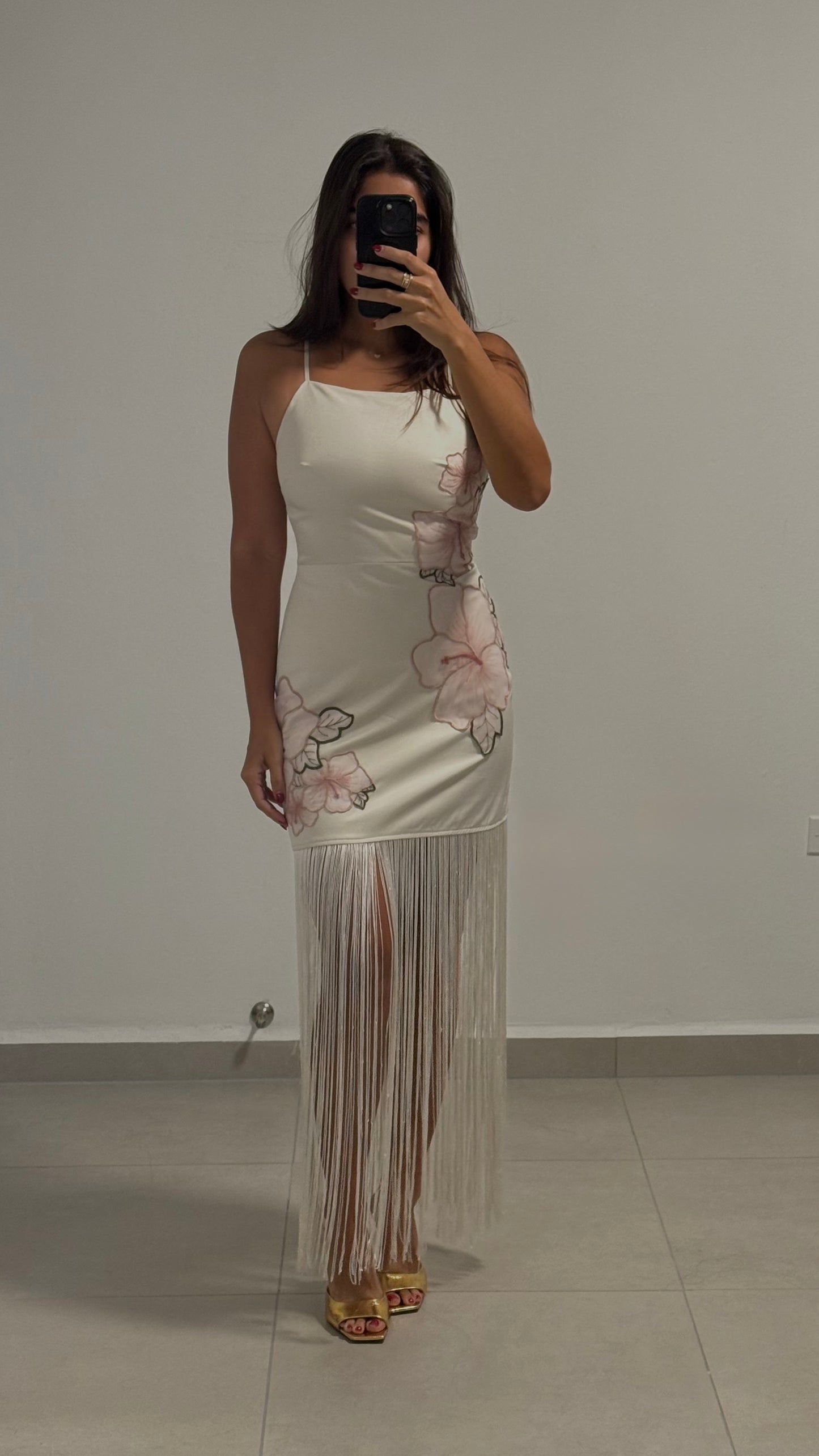Florencia Fringe Dress