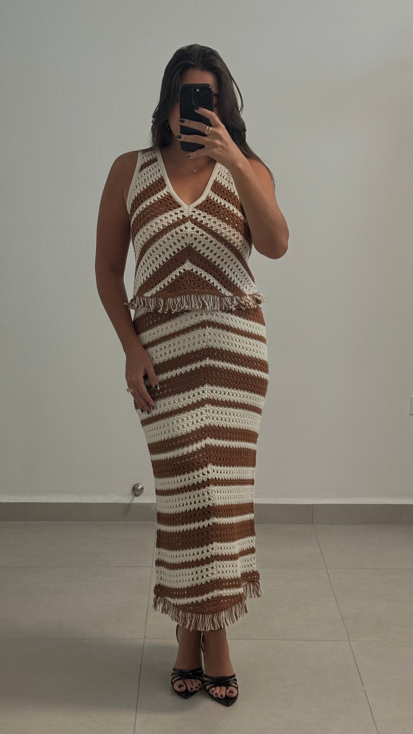 Knit Top & Maxi Skirt
