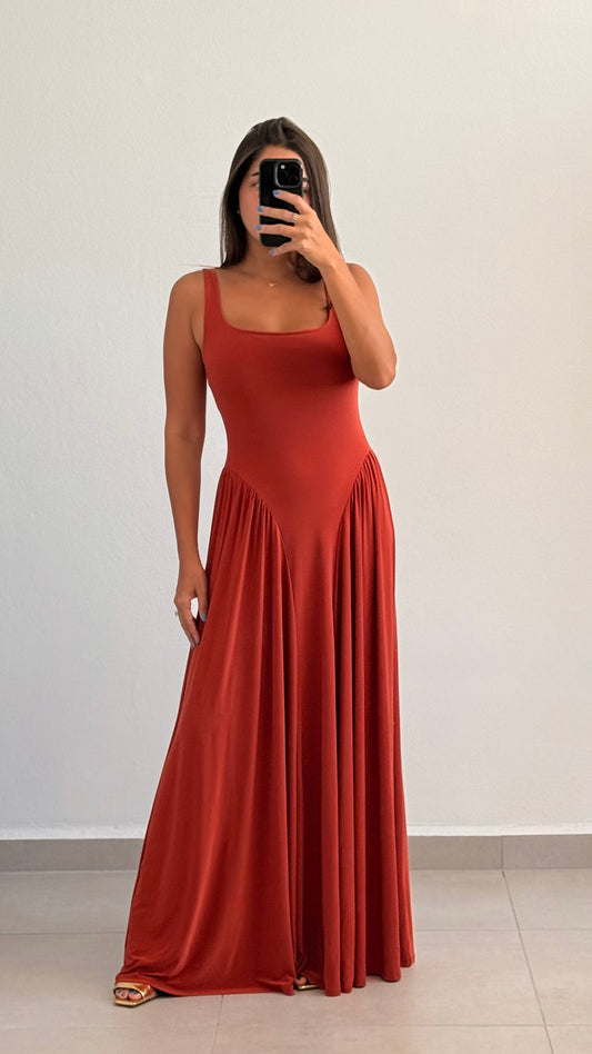 Rusty Maxi Dress