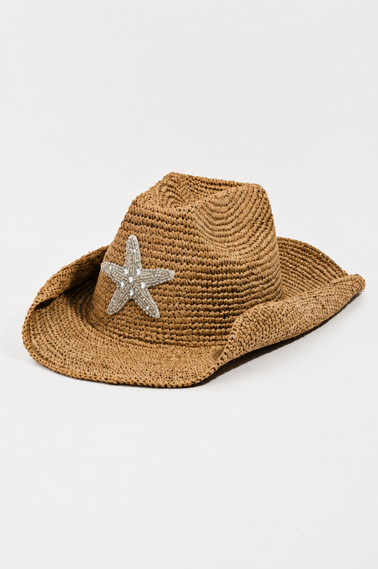 Cow Boy Hat with Silver Star
