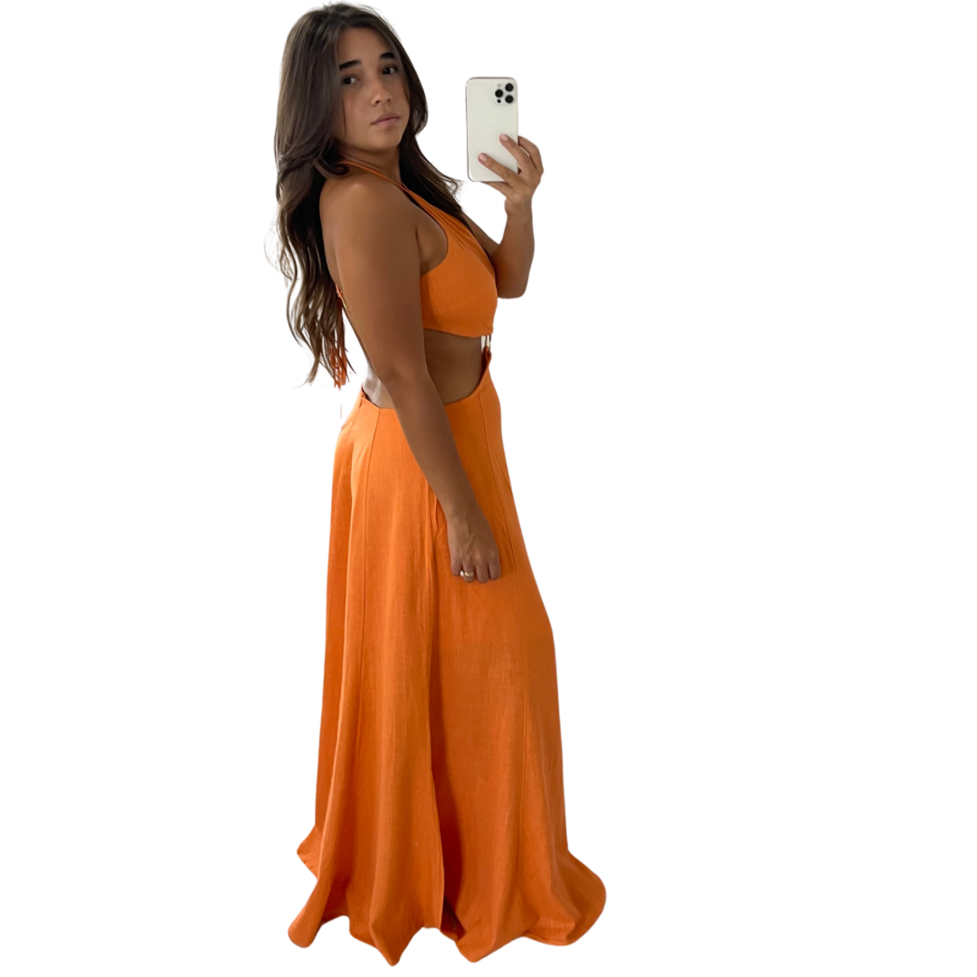 Halter Maxi Dress