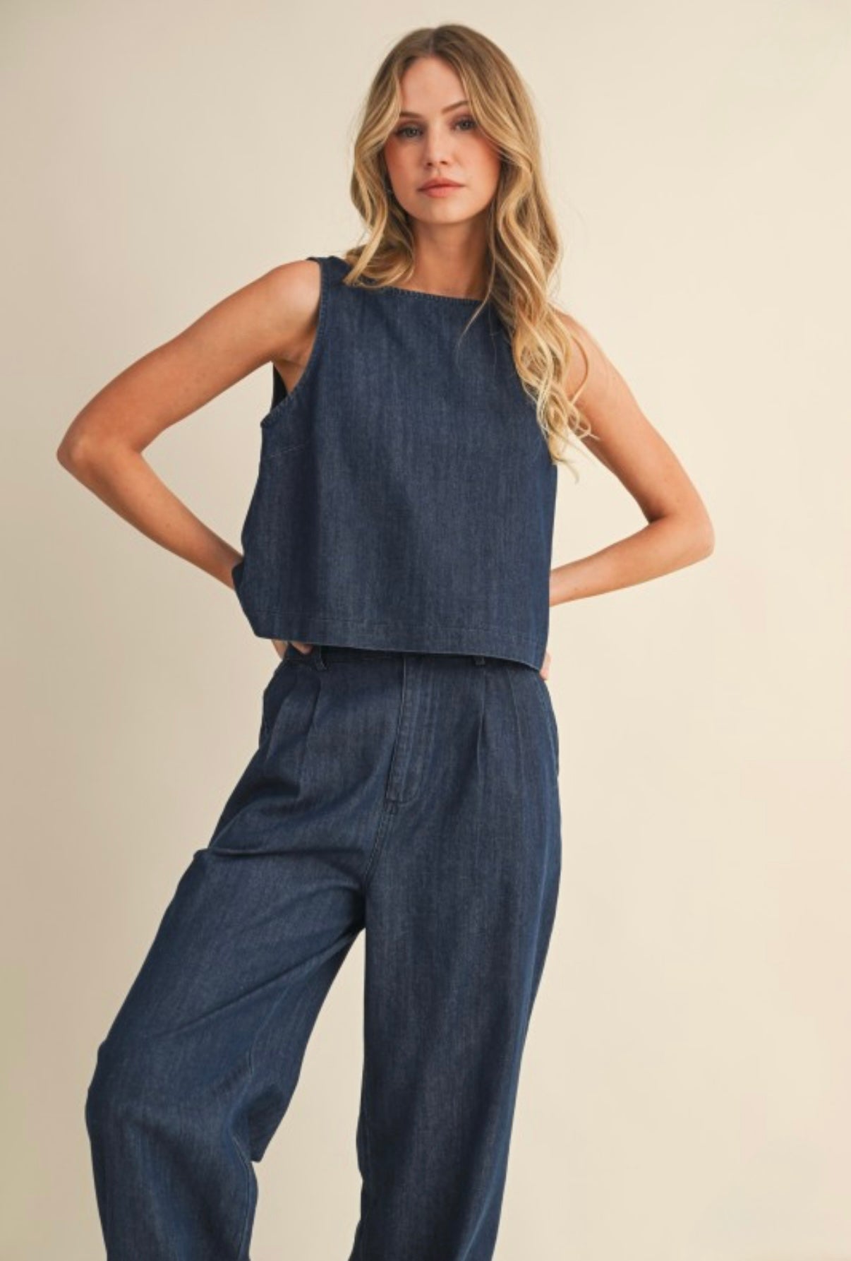 Denim Indigo Set
