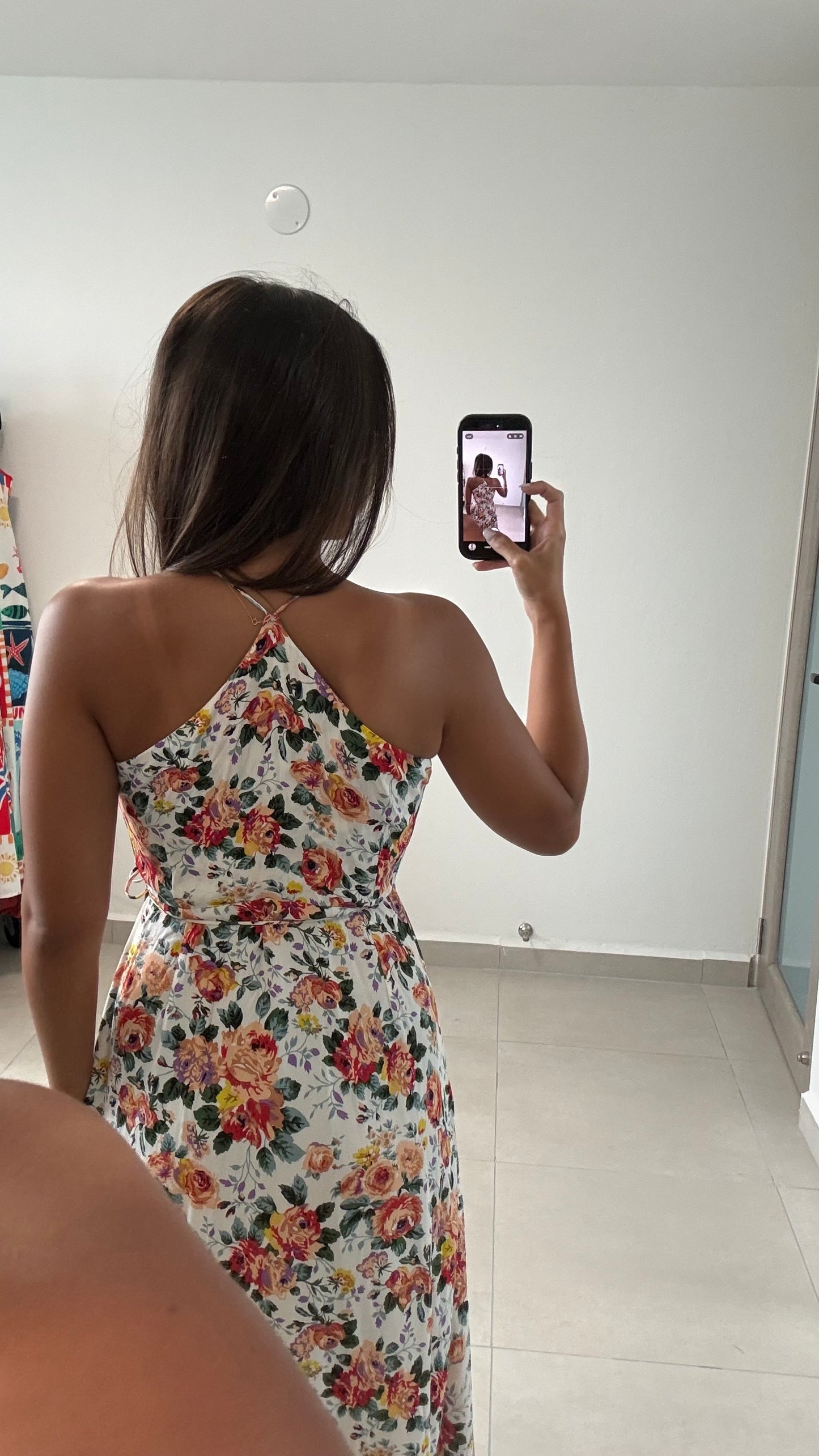 Wrap Floral Dress