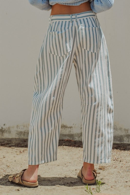 Nautical Barrel Jeans