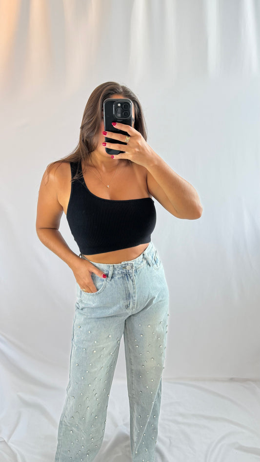Tank Top One Shoulder