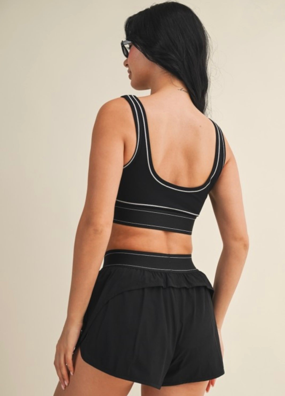 Contrast Sports Bra
