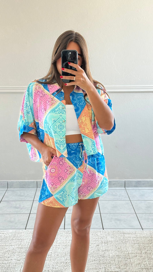 Bandana Print Set