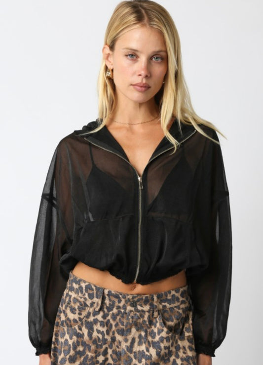 Black Mesh Jacket
