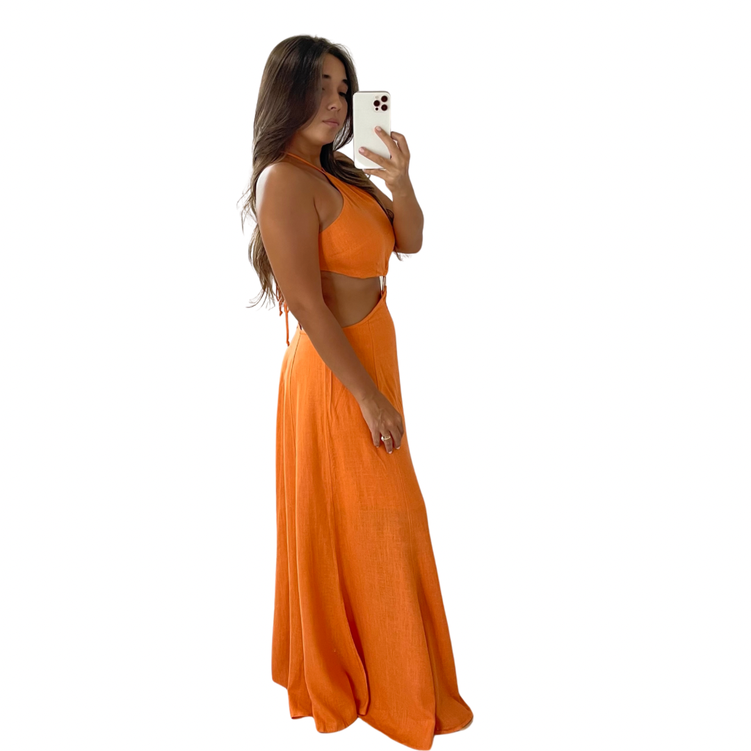 Halter Maxi Dress