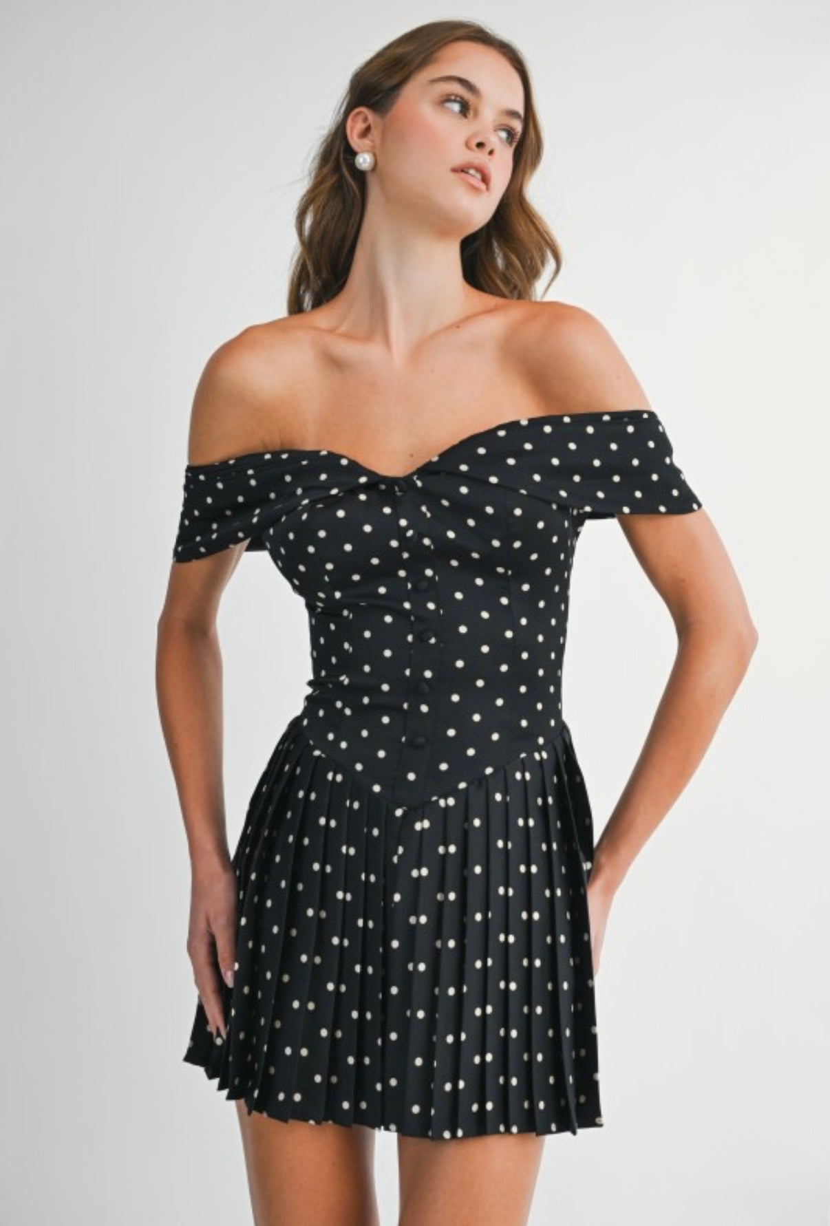 Polka dot Mini Dress