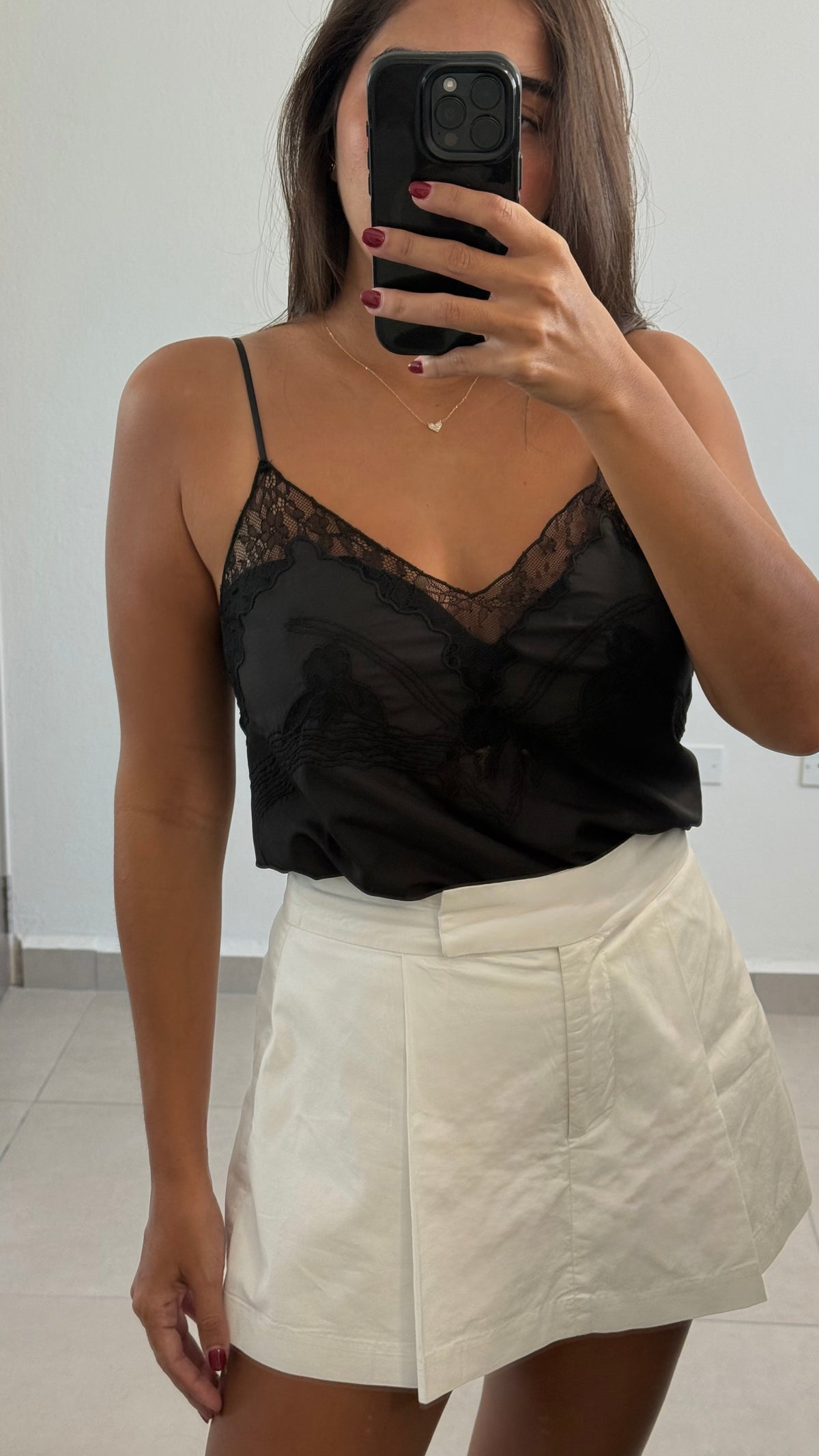 Midnight Lace Top