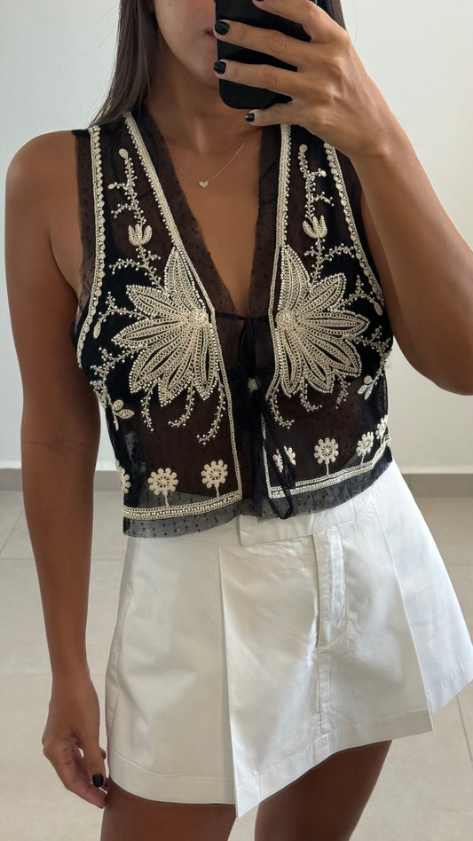 Beaded Vest