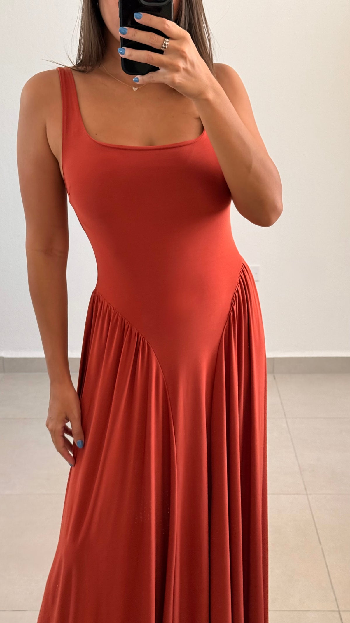 Rusty Maxi Dress