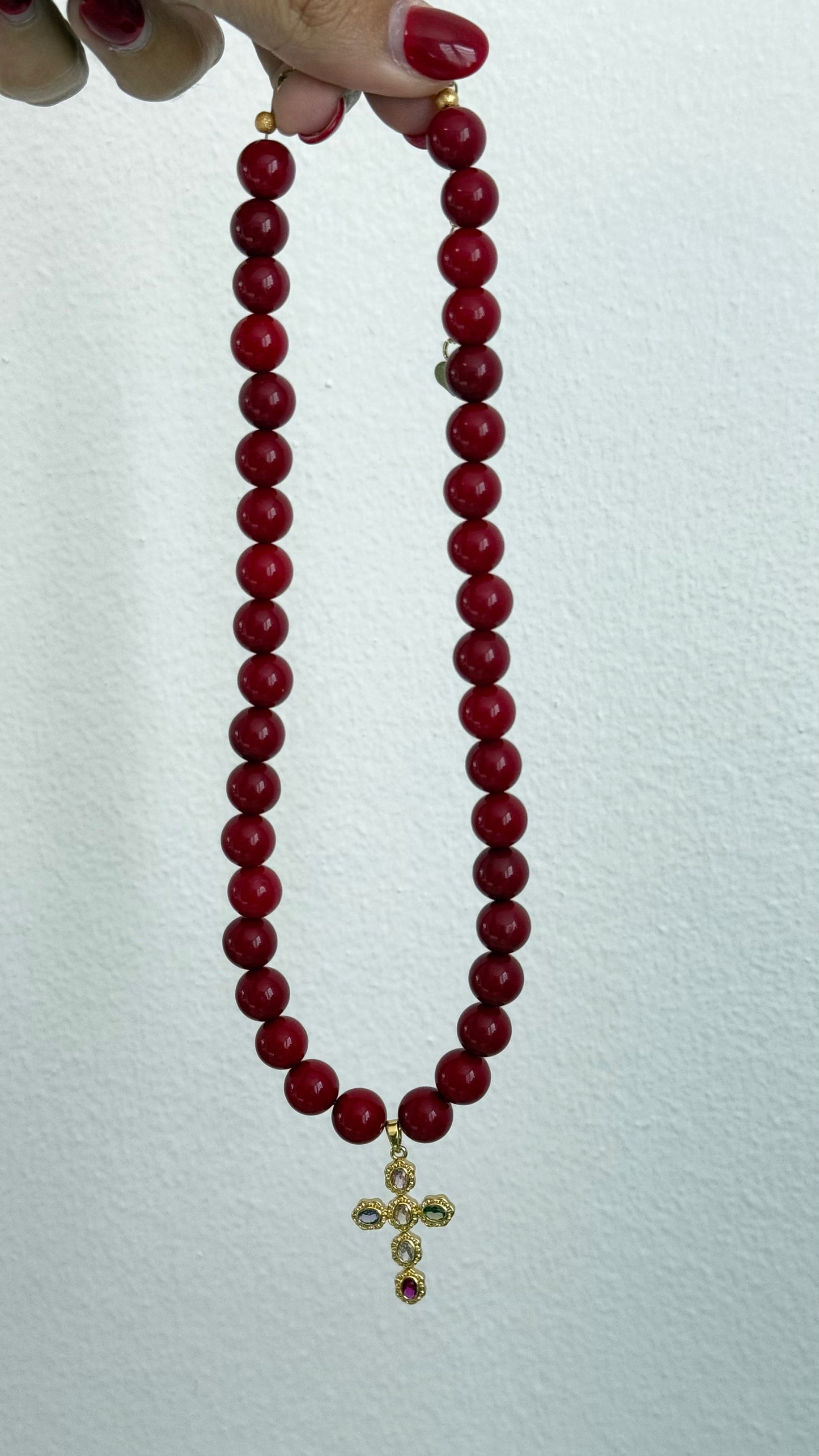 Victoria Red Necklace